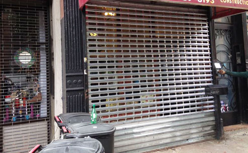 Storefront gate repair Yonkers